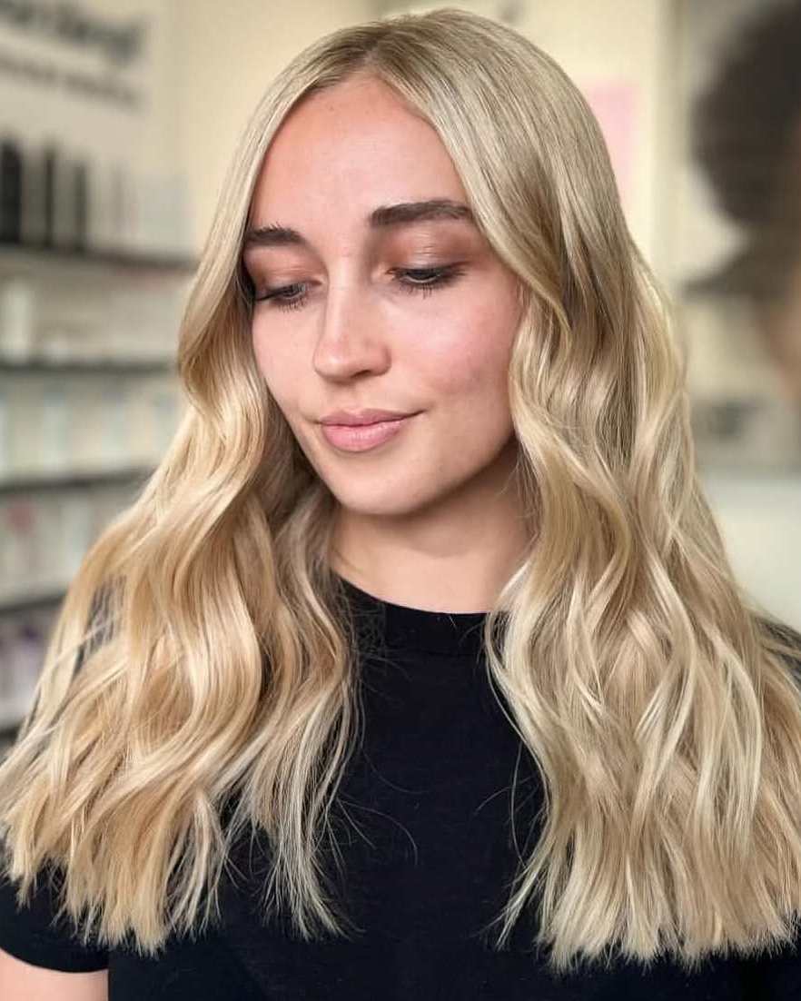 Classic Halo Blonde at Tara Rose Salon