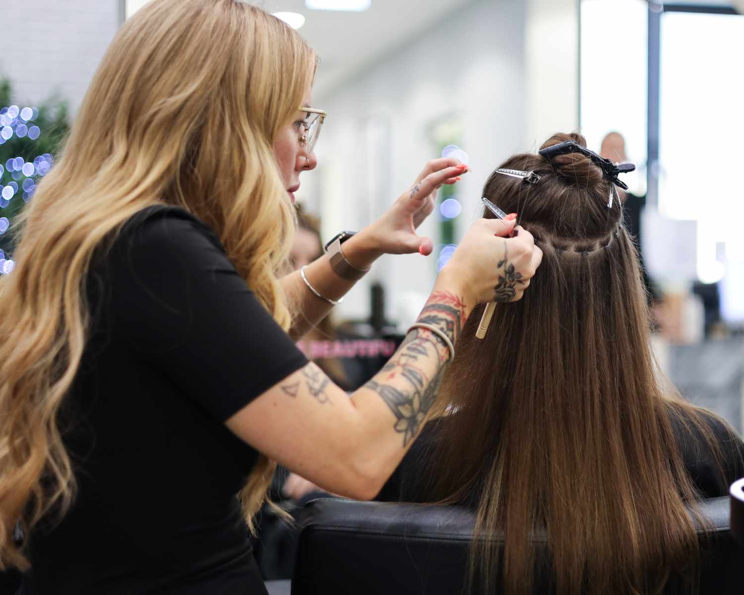 Hair Extensions at Tara Rose Salon